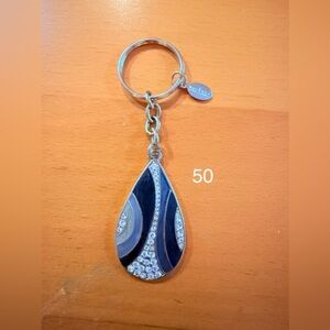White House Black Market Muliticolor Teardrop Keychain. (50)